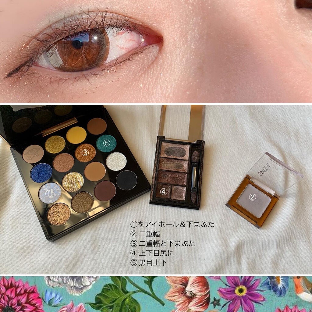 ショコラスウィート アイズ/リンメル ロンドン/アイシャドウパレットを使ったクチコミ(2枚目)