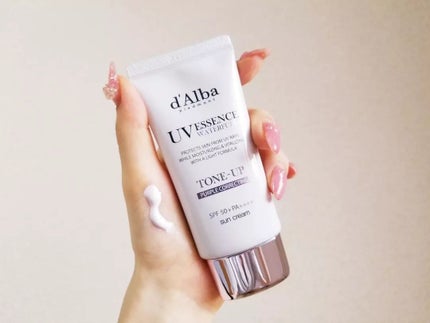 ウォータフルトーンアップサンクリーム/ダルバ/日焼け止めクリームを使ったクチコミ(4枚目)