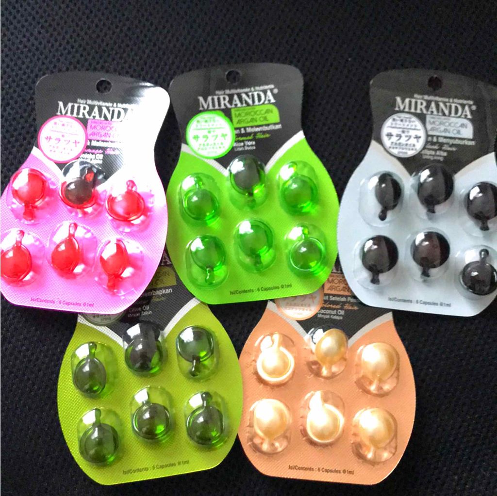 ヘアビタミン カラーケアヘアオイル/MIRANDA/ヘアオイルを使ったクチコミ(1枚目)