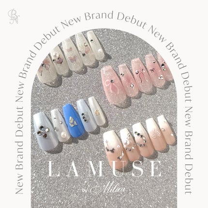 LAMUSE ラミューズ ネイルシール/ビー・エヌ/ネイルシールを使ったクチコミ(4枚目)