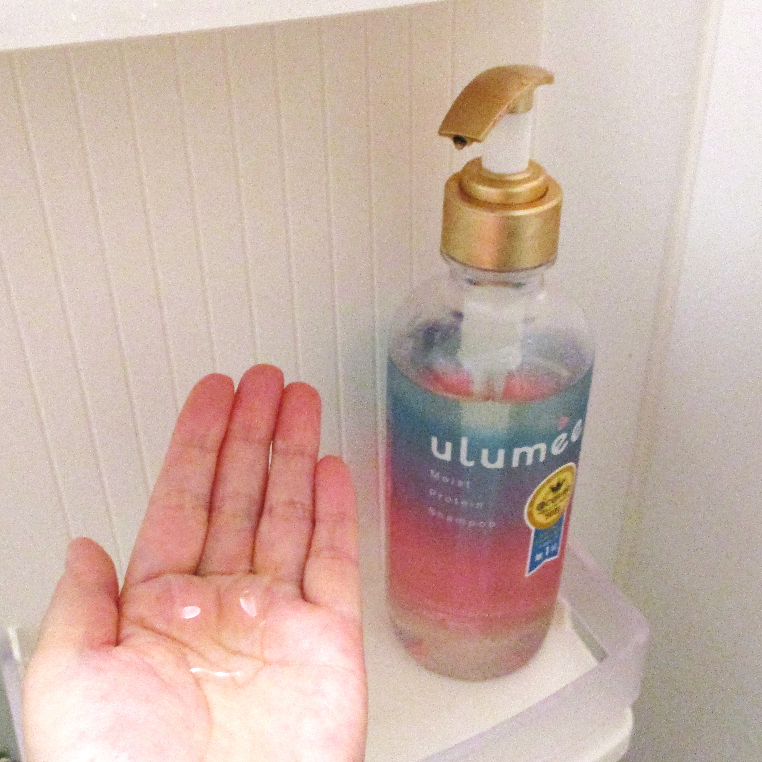 モイストプロテインシャンプー/トリートメント/ulumee/市販シャンプーを使ったクチコミ（3枚目）