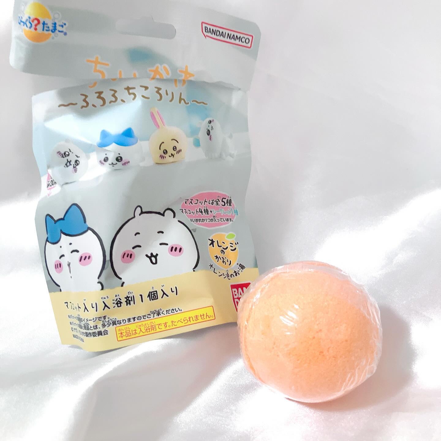 びっくらたまご ちいかわ カモミールの香り/バンダイ/炭酸系入浴剤を使ったクチコミ（3枚目）