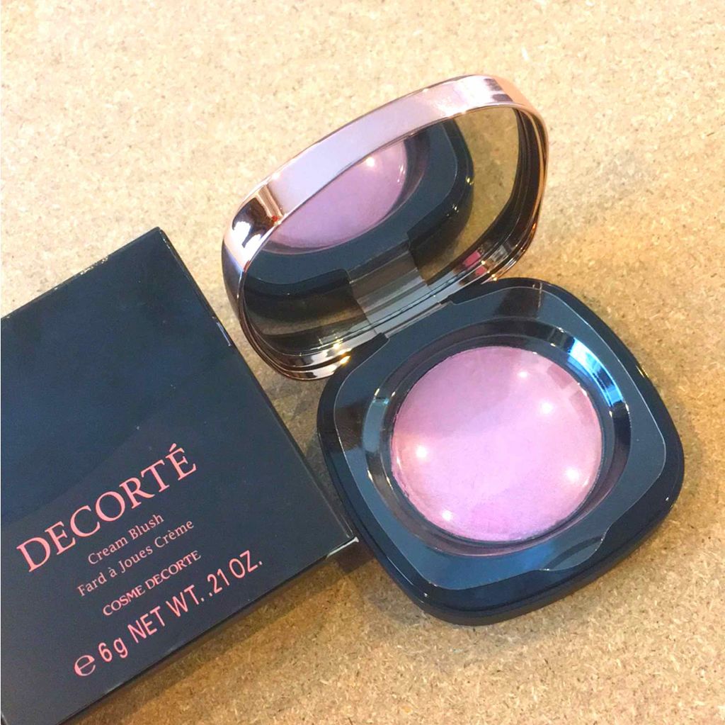 クリーム ブラッシュ/DECORTÉ/ジェル・クリームチークを使ったクチコミ（1枚目）