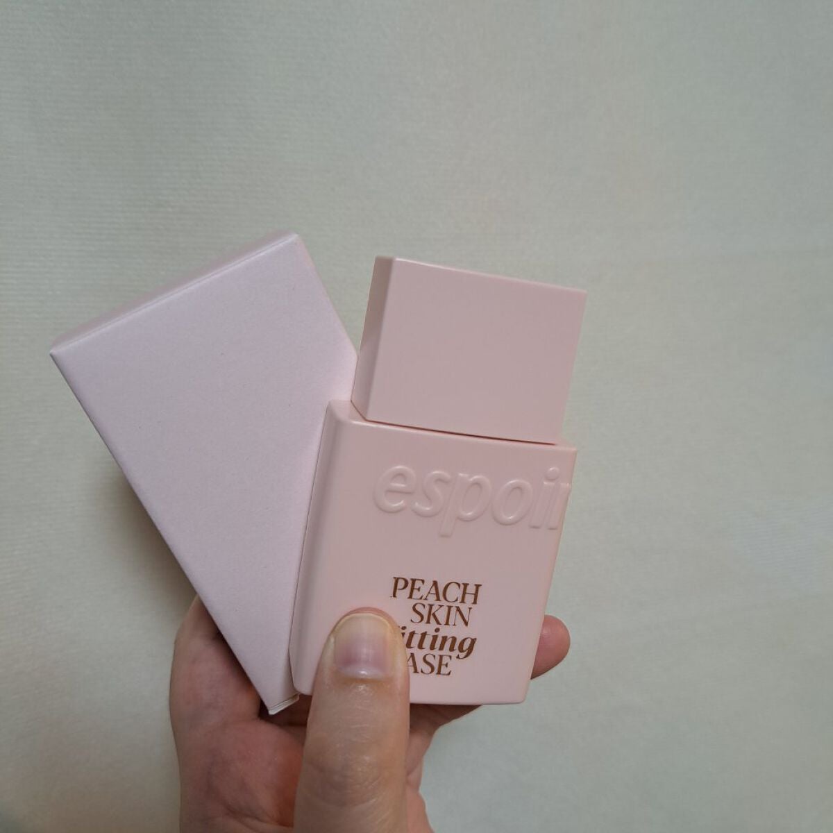 ピーチスキンフィッティングベース/espoir/化粧下地を使ったクチコミ(1枚目)