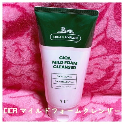 CICA マイルドフォームクレンザー/VT/洗顔フォームを使ったクチコミ(1枚目)