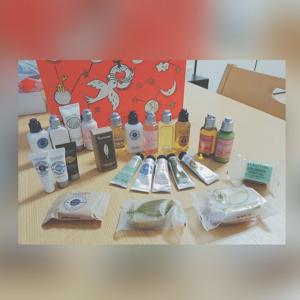 試してみた】ロクシタン アドベントカレンダー2018 / L'OCCITANEの