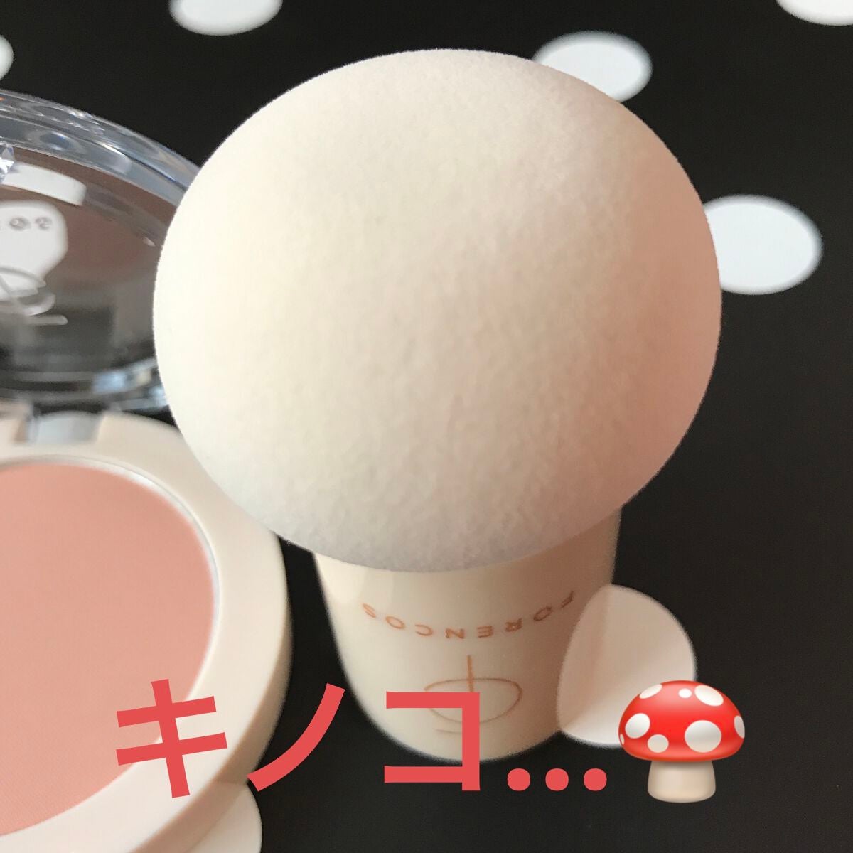 ピュアブラッシャー パフ付き/フォレンコス/パウダーチークを使ったクチコミ(4枚目)