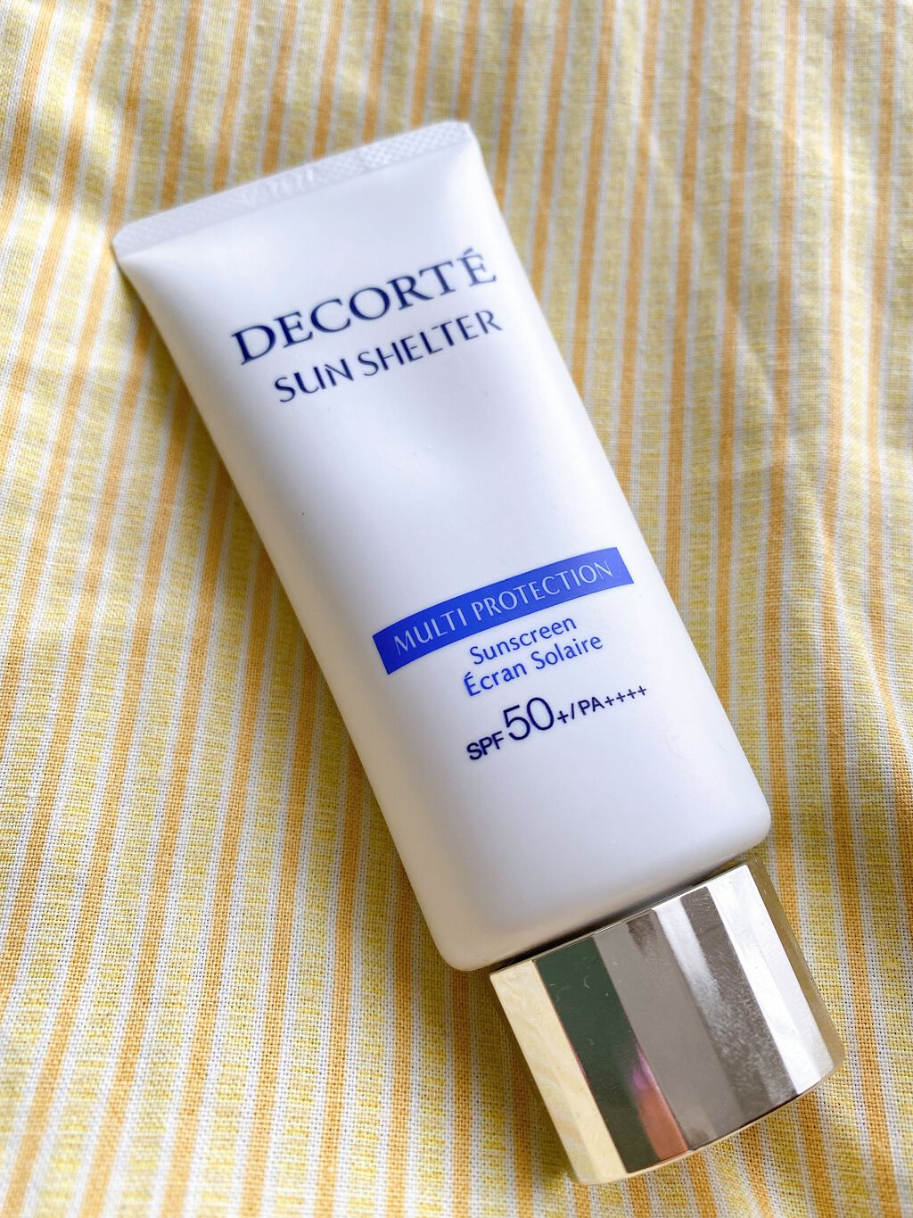 サンシェルター マルチ プロテクション 60g/DECORTÉ/日焼け止めミルクを使ったクチコミ（1枚目）