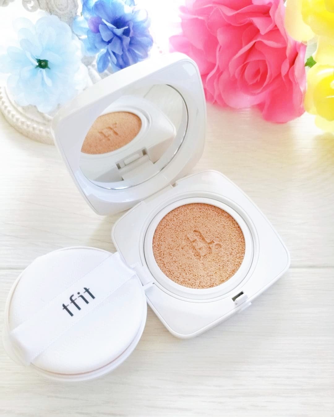 レイヤリングフィットカバークッションEX/TFIT/クッションファンデーションを使ったクチコミ（1枚目）