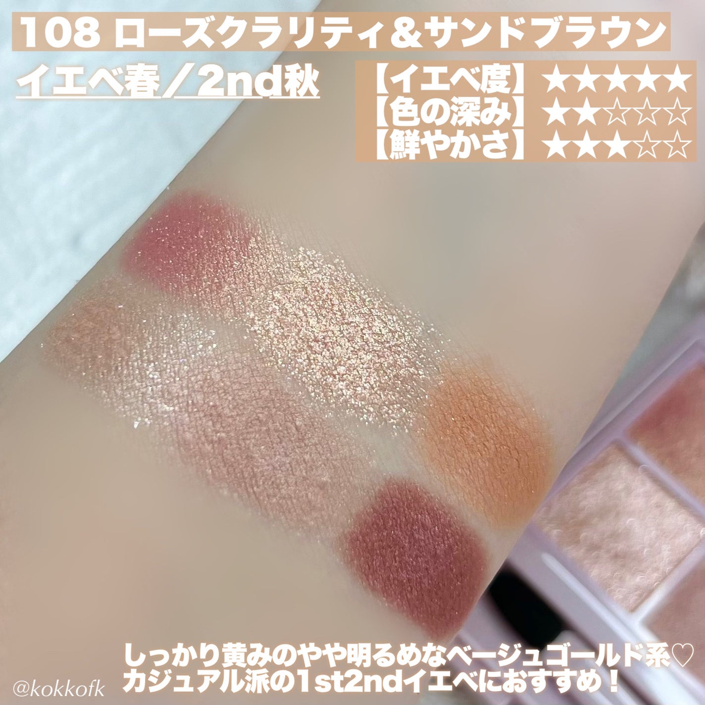 オーラクリエイション/BLEND BERRY/アイシャドウパレットを使ったクチコミ(4枚目)