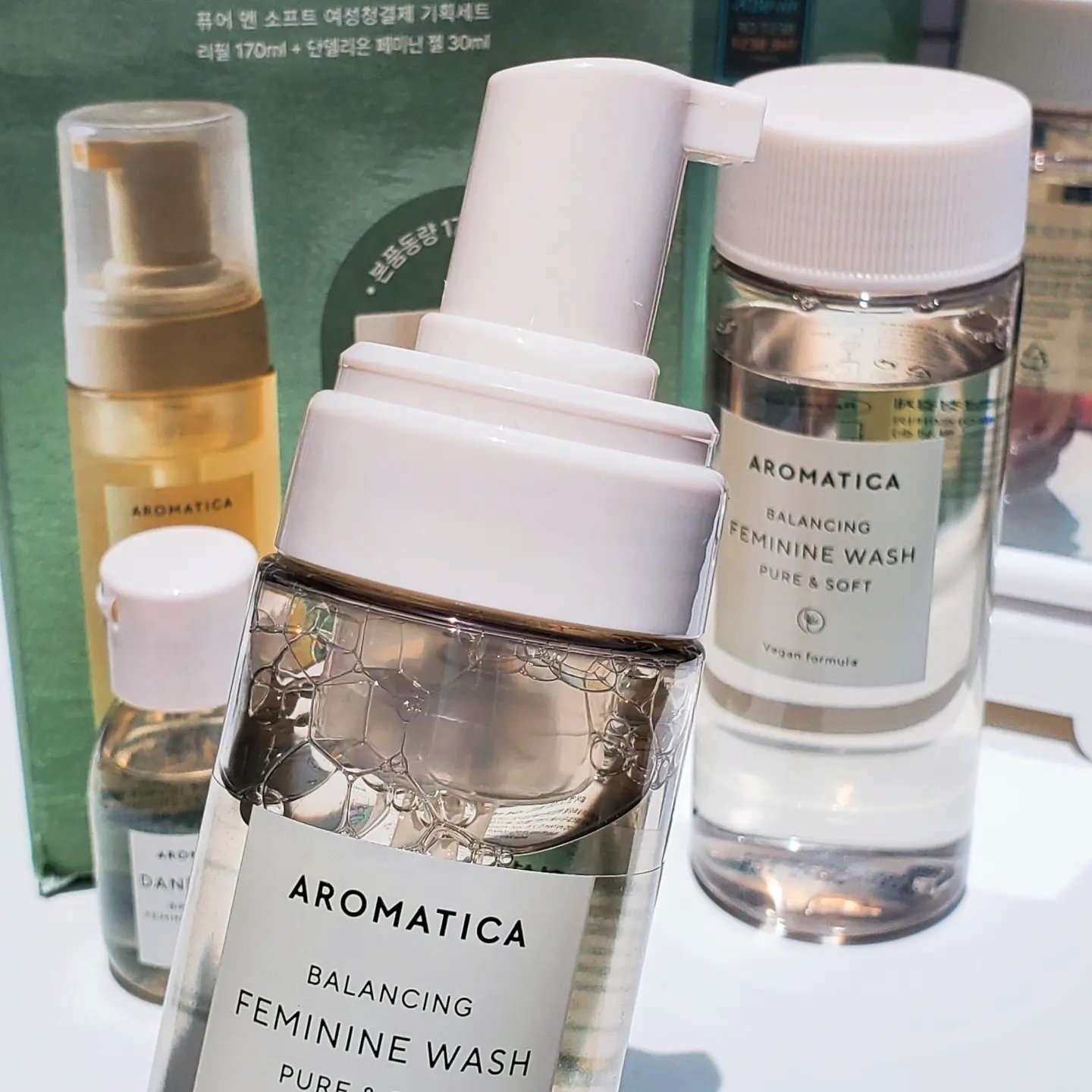 ピュア＆ソフトフェミニンウォッシュ /AROMATICA/デリケートゾーンケアを使ったクチコミ（2枚目）