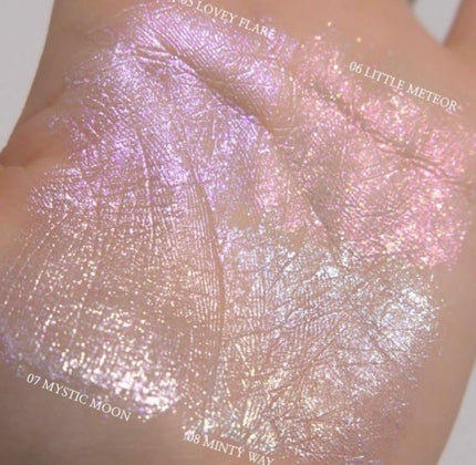 リキッド グリッター シャドウ/rom&nd/グリッターを使ったクチコミ(6枚目)