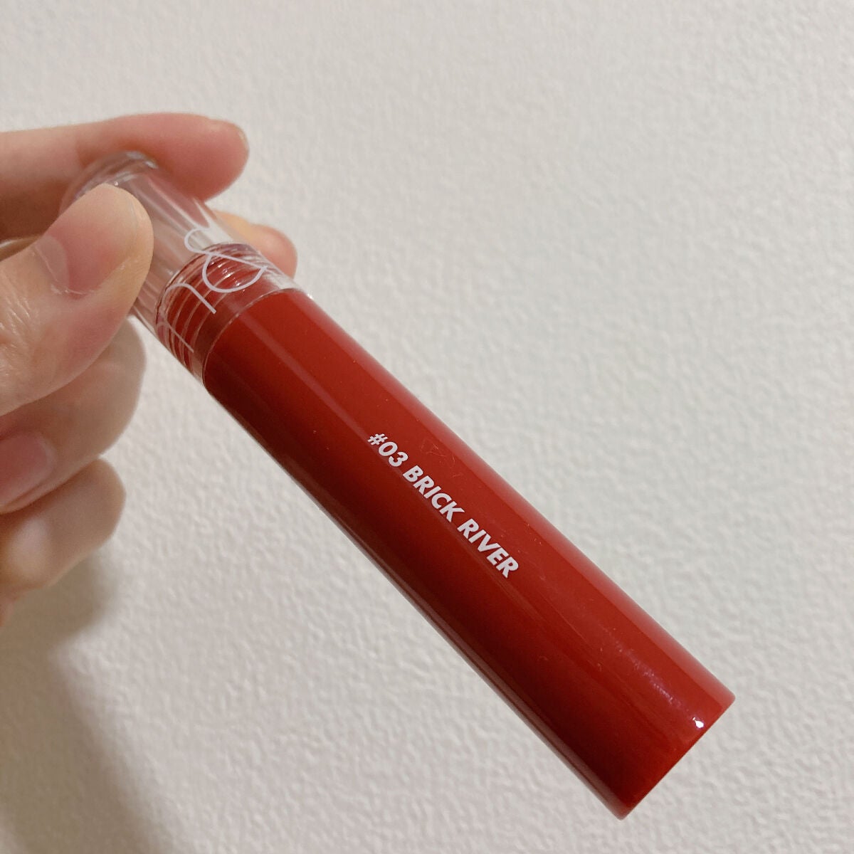 グラスティングウォーターティント/rom&nd/リップティントを使ったクチコミ(1枚目)