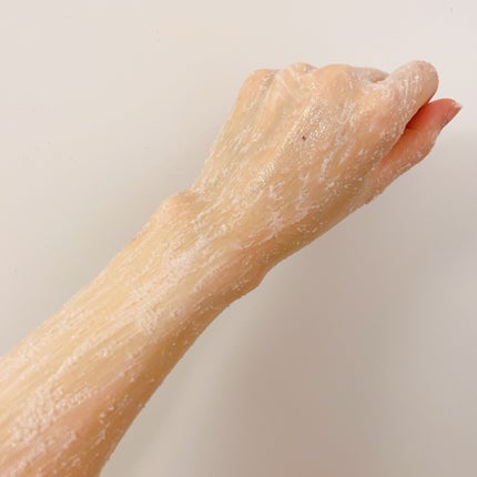 Q+Me スウィート ボム タラソ スクラブ/AGARISM/バスト・ヒップケアを使ったクチコミ(3枚目)