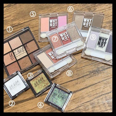 UR GLAM　BLOOMING EYE COLOR PALETTE/U R GLAM/アイシャドウパレットを使ったクチコミ（2枚目）