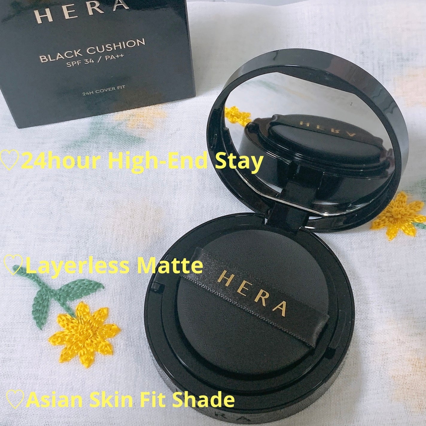 ブラック クッション/HERA/クッションファンデーションを使ったクチコミ(2枚目)