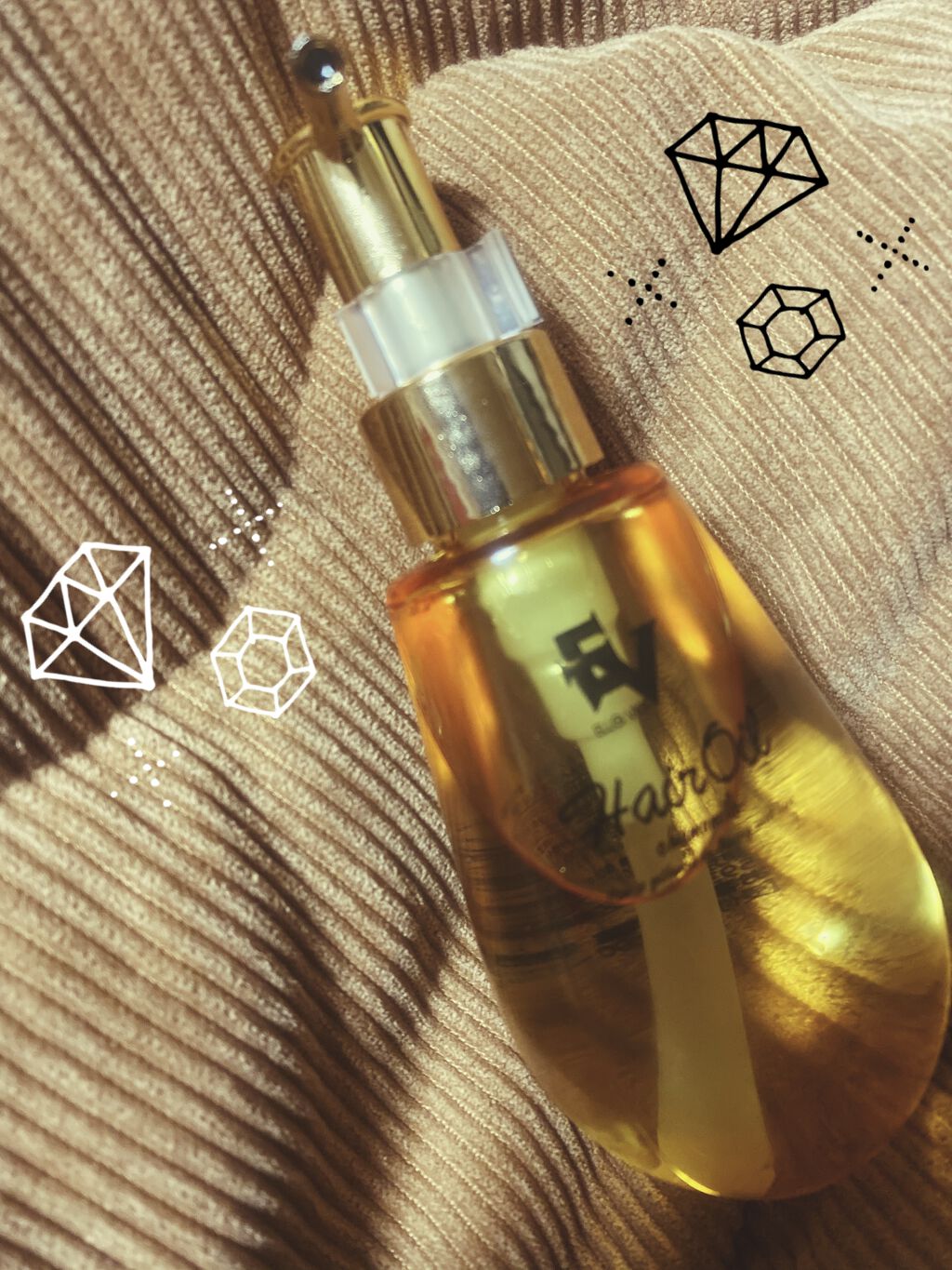 EVヘアトリートメントオイル/ドン・キホーテ/ヘアオイルを使ったクチコミ（1枚目）