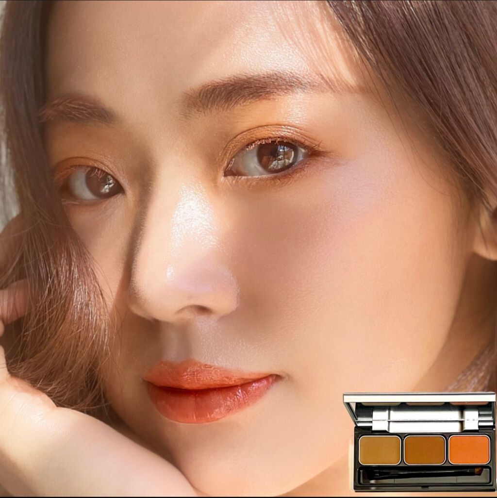 パレットアイブロウ/＆be/パウダーアイブロウを使ったクチコミ（2枚目）