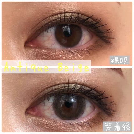 エバーカラーワンデーナチュラル モイストレーベルUV/エバーカラー/ワンデー(1DAY)カラコンを使ったクチコミ(4枚目)