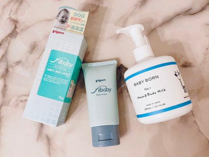 ママ&キッズ ベビーミルキーローション/ナチュラルサイエンス/ボディローションを使ったクチコミ(1枚目)