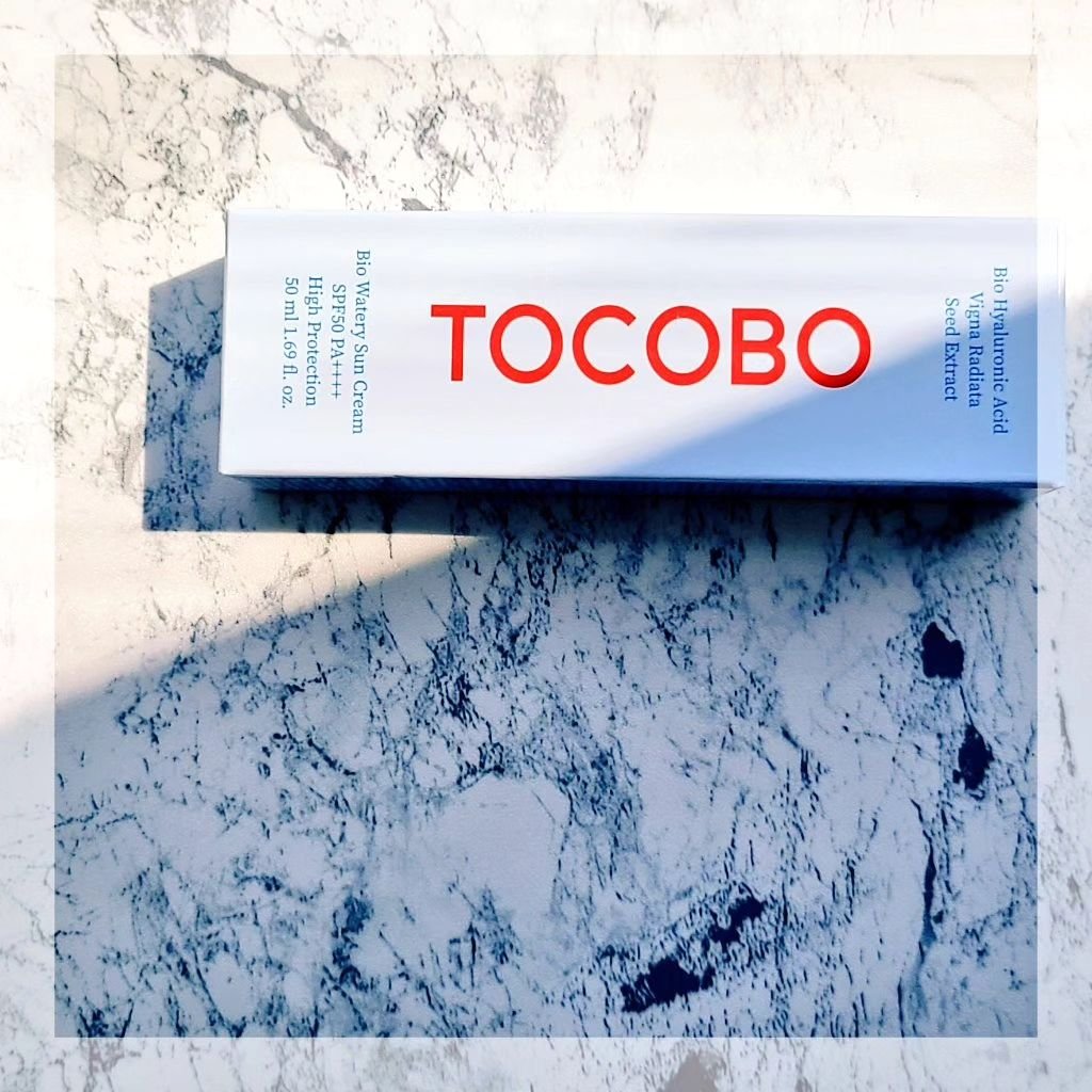 バイオウォータリーサンクリーム/TOCOBO/日焼け止めクリームを使ったクチコミ（1枚目）