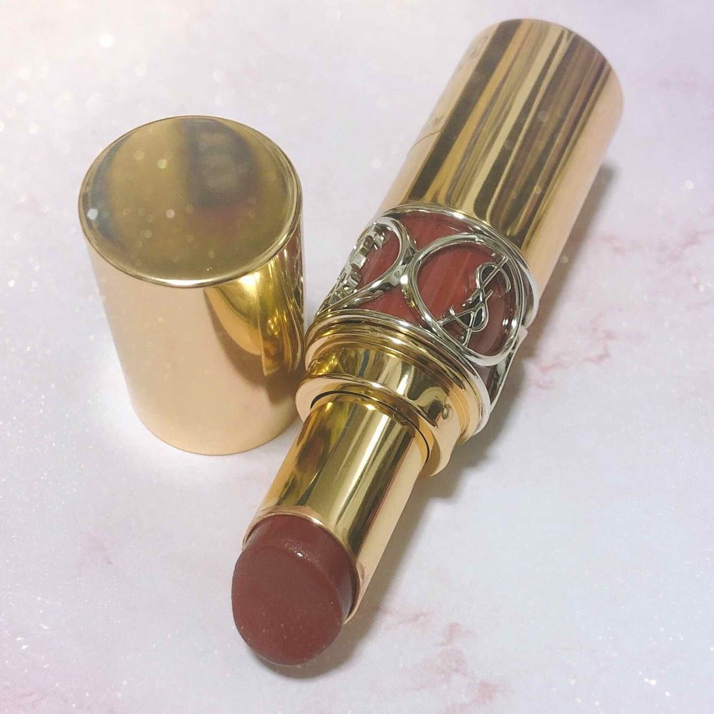 ルージュ ヴォリュプテ シャイン/YVES SAINT LAURENT BEAUTE/口紅を使ったクチコミ（1枚目）