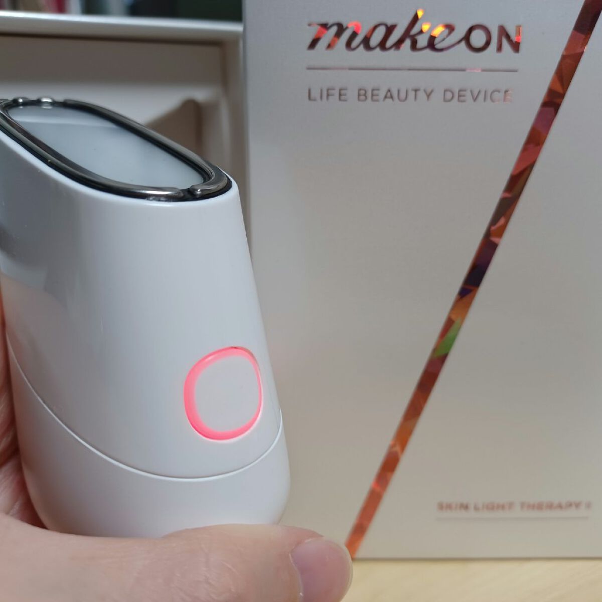 スキンライトセラピーII/Makeon/美顔器・マッサージを使ったクチコミ（3枚目）