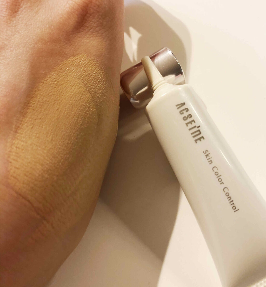 スキンカラーコントロール/ACSEINE/クリームコンシーラーを使ったクチコミ（2枚目）