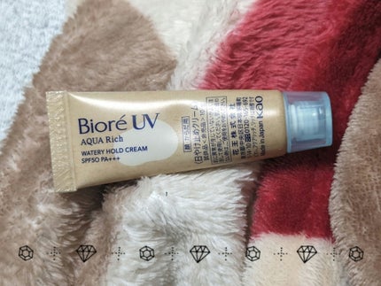 ビオレUV アクアリッチ ウォータリーホールドクリーム(水肌記憶UV)/ビオレ/日焼け止めクリームを使ったクチコミ(1枚目)