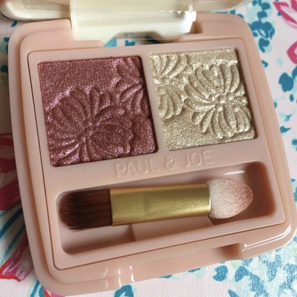 アイカラー デュオ/PAUL & JOE BEAUTE/アイシャドウパレットを使ったクチコミ(3枚目)