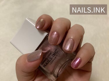 45 セカンド スピーディ ネイルポリッシュ ベルグラヴィア ウィズ ラブ/nails inc./マニキュアを使ったクチコミ（1枚目）