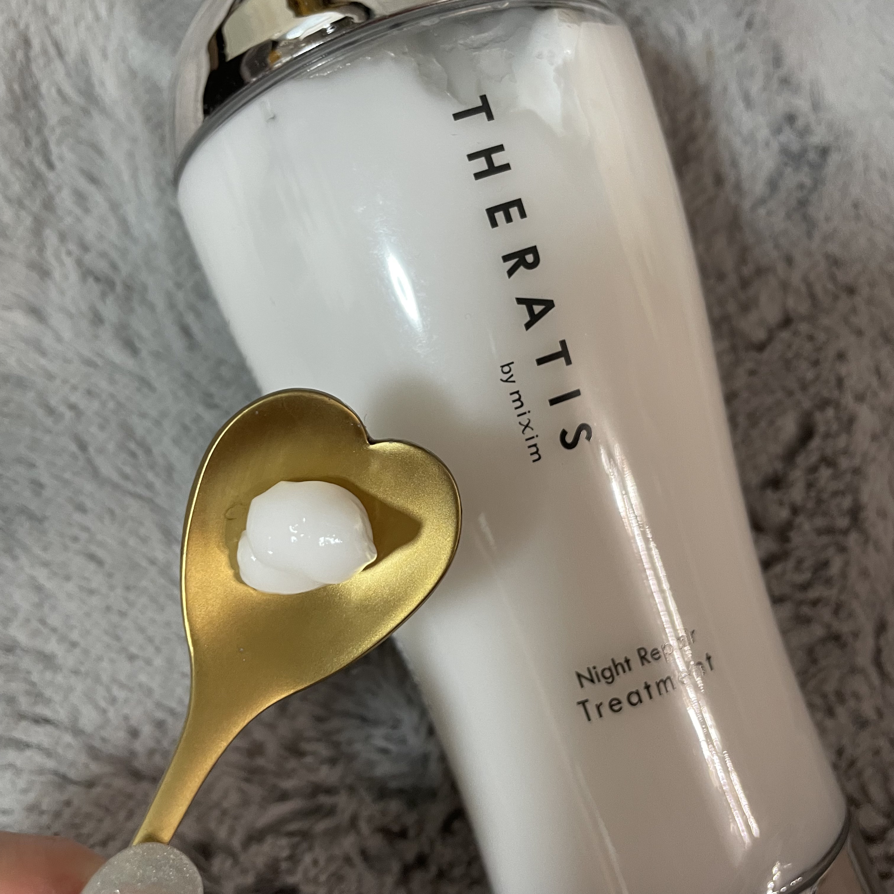 ナイトリペア シャンプー/ヘアトリートメント/THERATIS/シャンプー・コンディショナーを使ったクチコミ（3枚目）