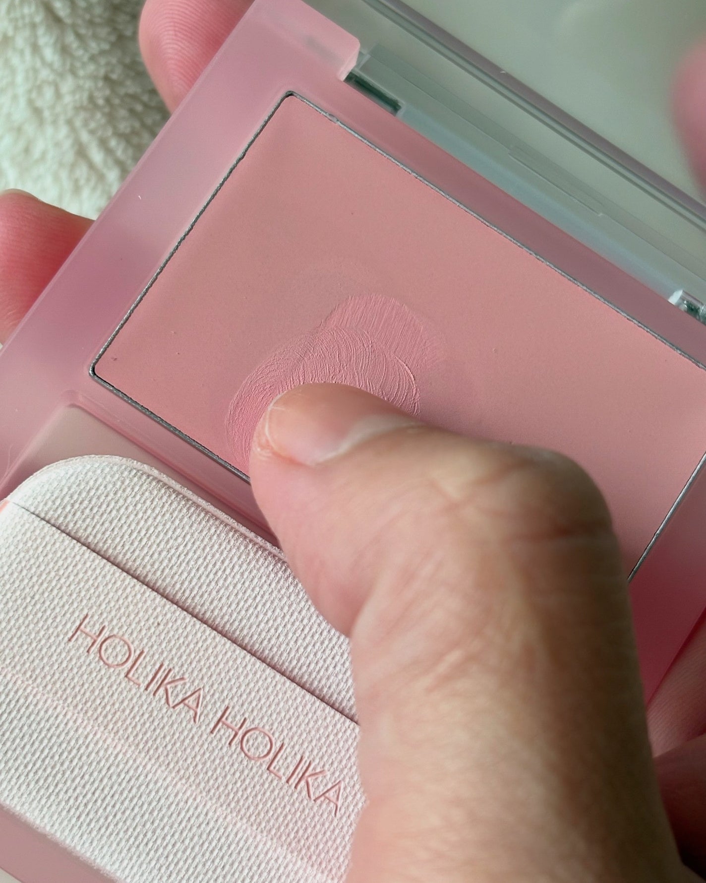 ティンテッドミルククリームブラッシュ /HOLIKA HOLIKA/ジェル・クリームチークを使ったクチコミ(5枚目)