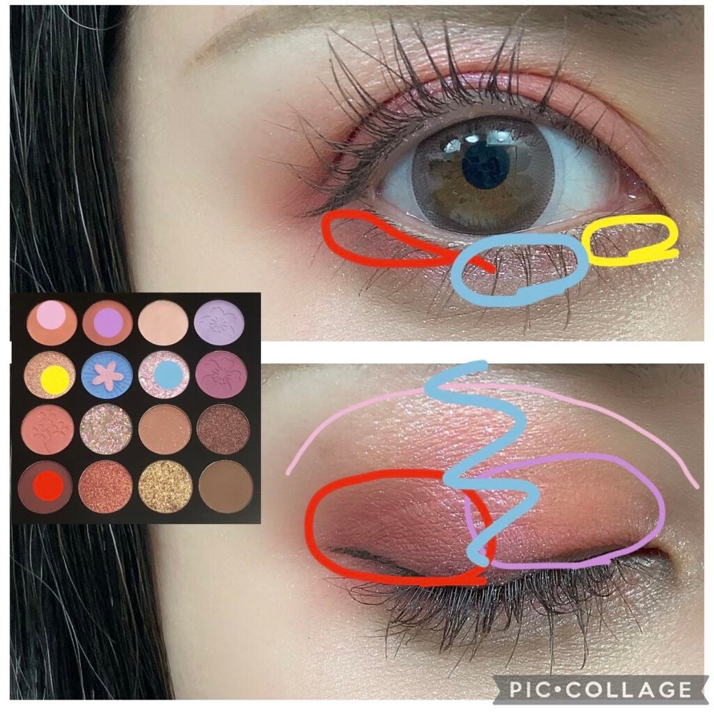 イメージ「マヤ」 アイシャドウパレット/ZEESEA/アイシャドウパレットを使ったクチコミ(3枚目)