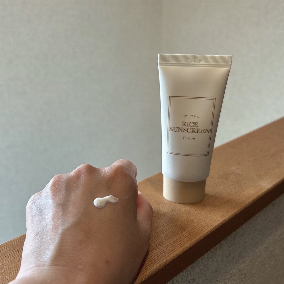 ライスサンスクリーン/I'm from/日焼け止めクリームを使ったクチコミ（2枚目）