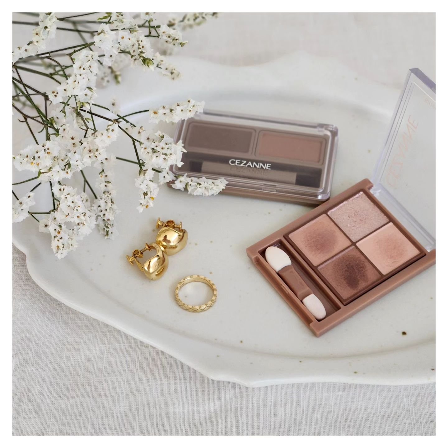 ビタートーンアイシャドウ/CEZANNE/パウダーアイシャドウを使ったクチコミ（1枚目）