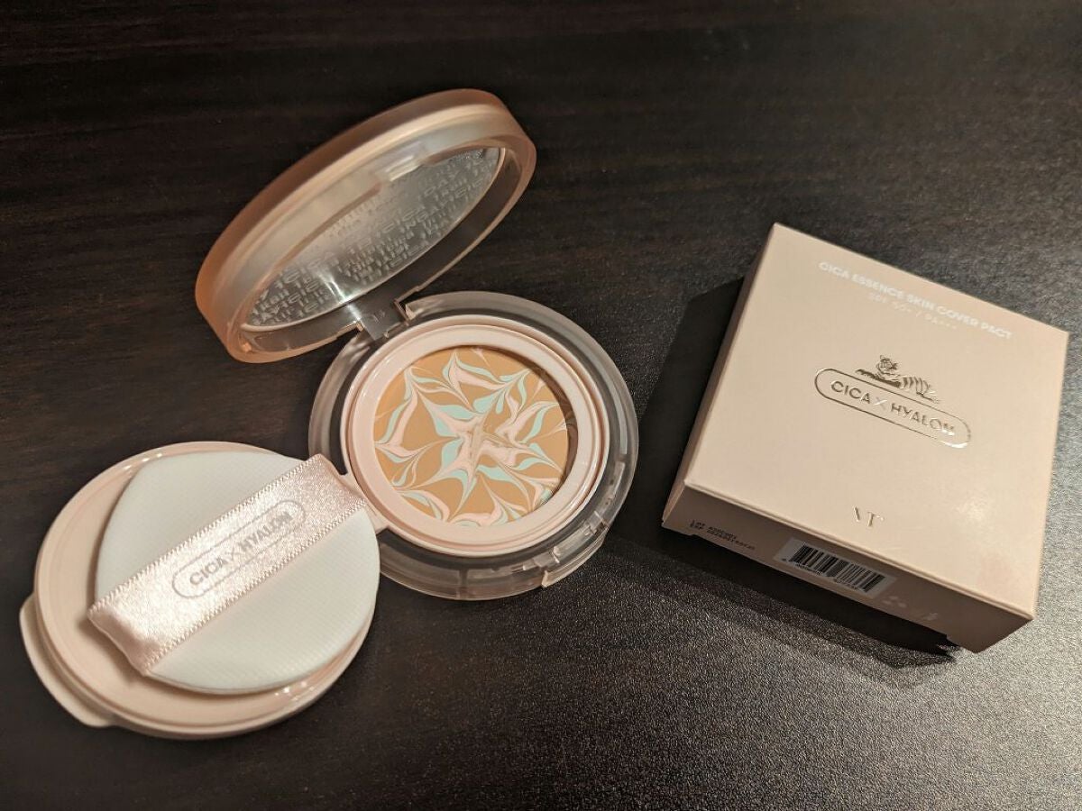 CICA エッセンススキンカバーパクト/VT/パウダーファンデーションを使ったクチコミ(1枚目)