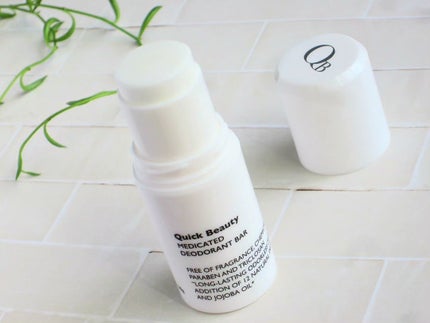 QB 薬用デオドラントバー 40C/クイックビューティー/デオドラント・制汗剤を使ったクチコミ(4枚目)