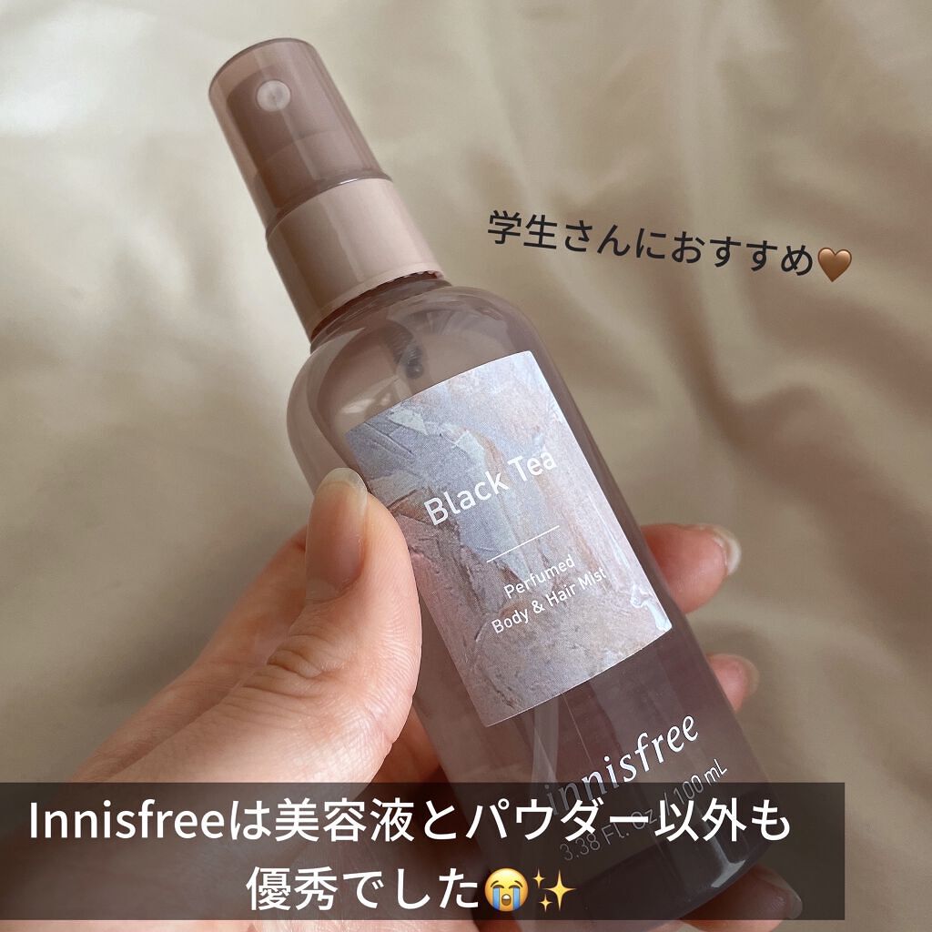 パフュームド ボディ＆ヘアミスト/innisfree/香水(その他)を使ったクチコミ（1枚目）