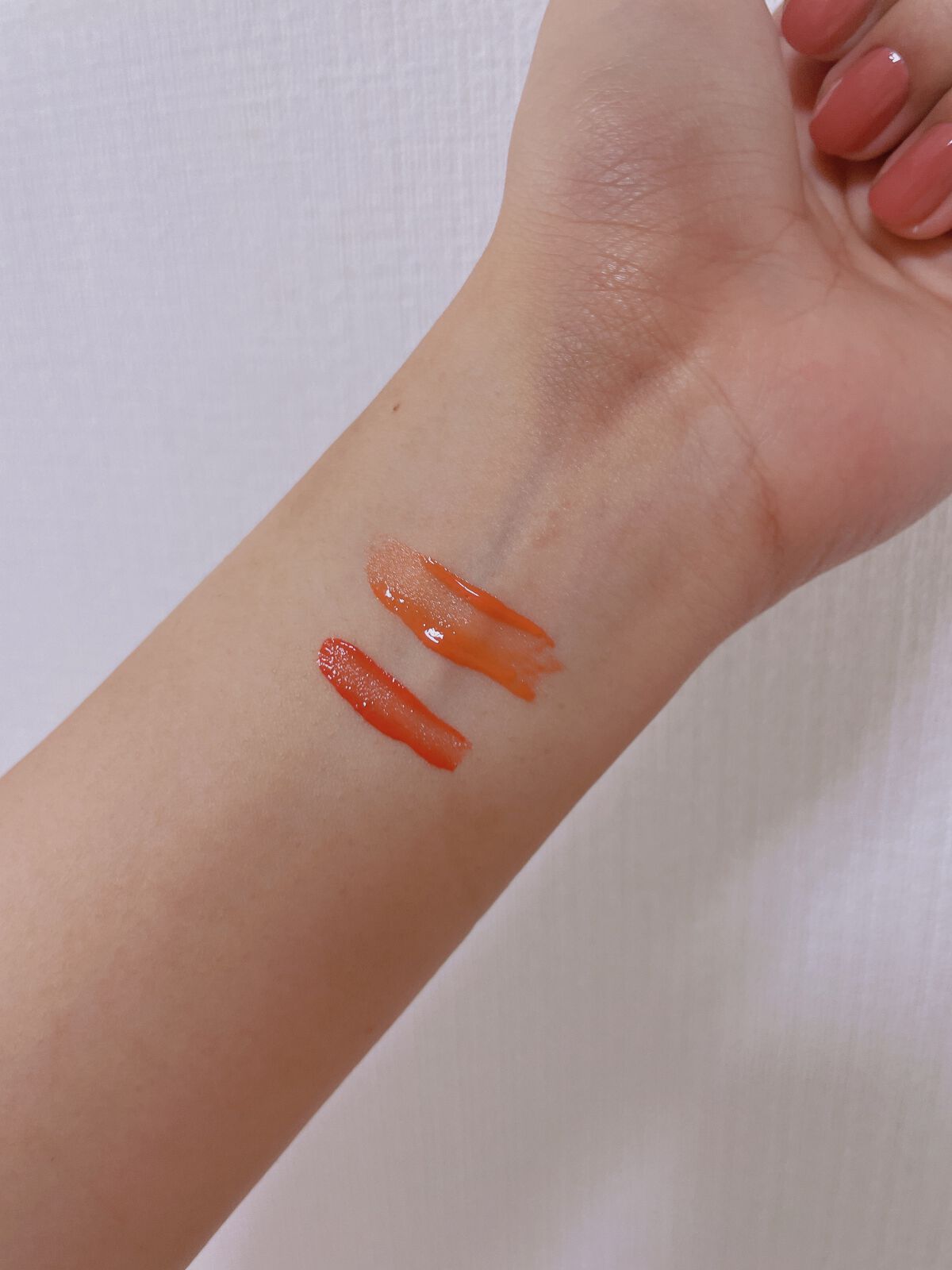 ヌードグロスティント/dasique/リップティントを使ったクチコミ（2枚目）