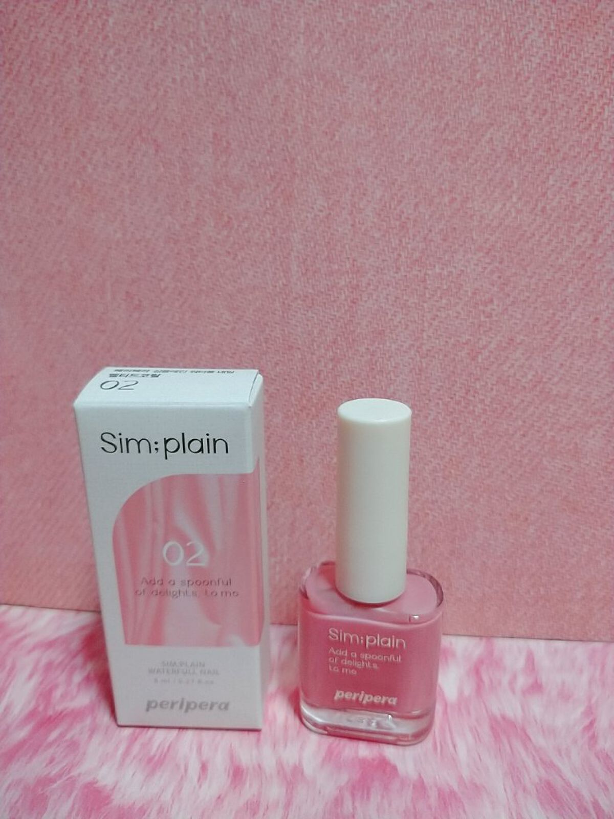 シンプレインウォーターフルネイル/PERIPERA/マニキュアを使ったクチコミ（1枚目）