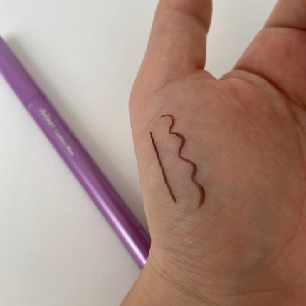 「密着アイライナー」ショート筆リキッド/デジャヴュ/リキッドアイライナーを使ったクチコミ(2枚目)