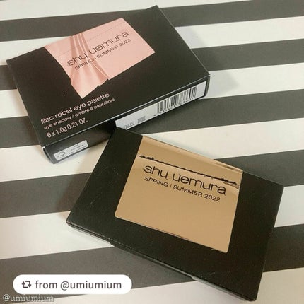 スプリング/サマー コレクション 限定アイパレット2種/shu uemura/アイシャドウパレットを使ったクチコミ(7枚目)