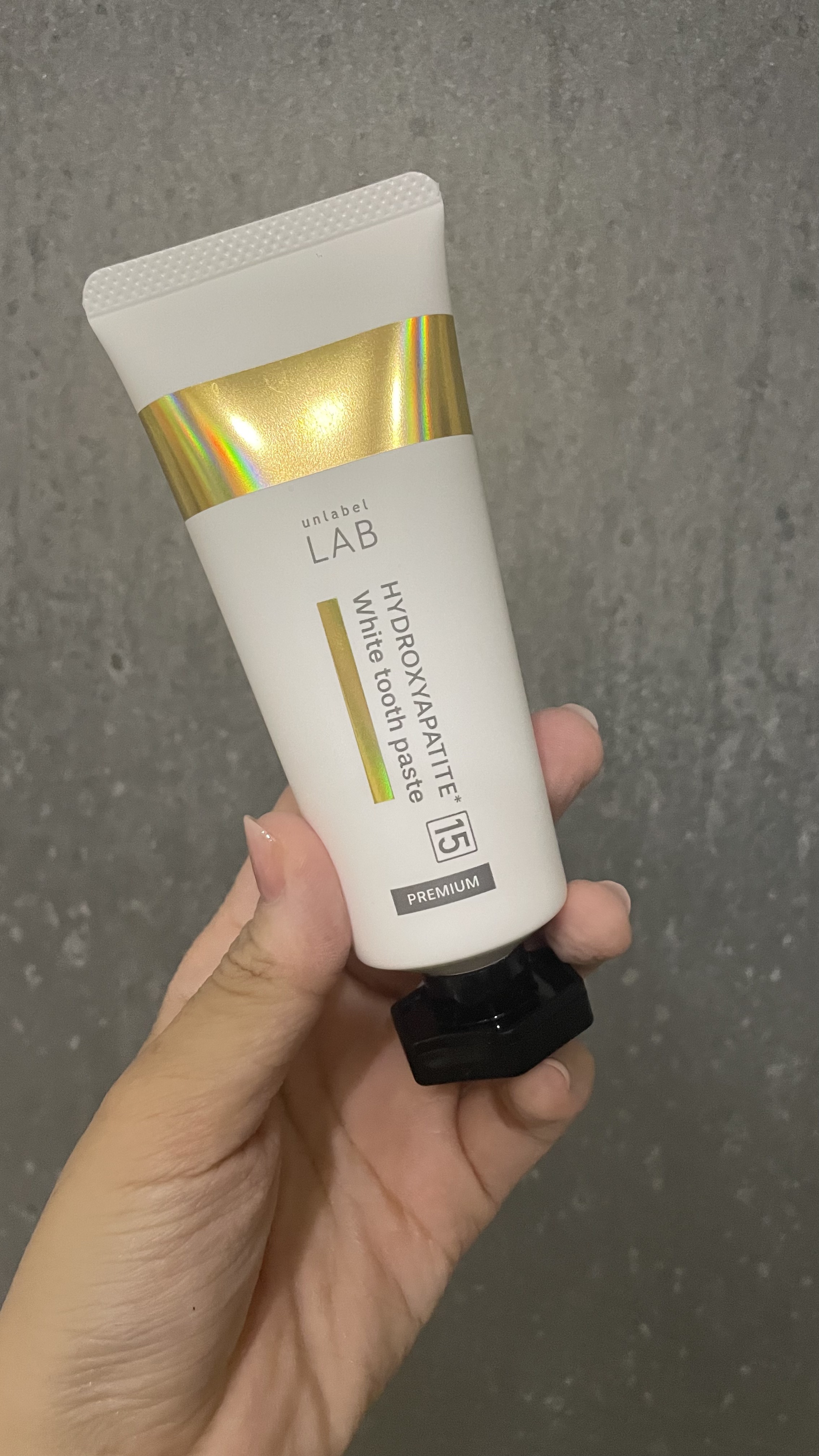 アンレーベル ラボ　HA トゥースペーストP/unlabel/歯磨き粉を使ったクチコミ（1枚目）