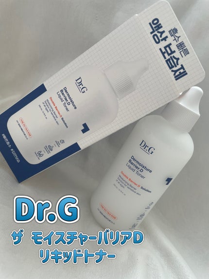 ザモイスチャーバリアDリキッドトナー/Dr.G/化粧水を使ったクチコミ(1枚目)