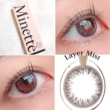 Minette/Minette/カラーコンタクトレンズを使ったクチコミ(1枚目)