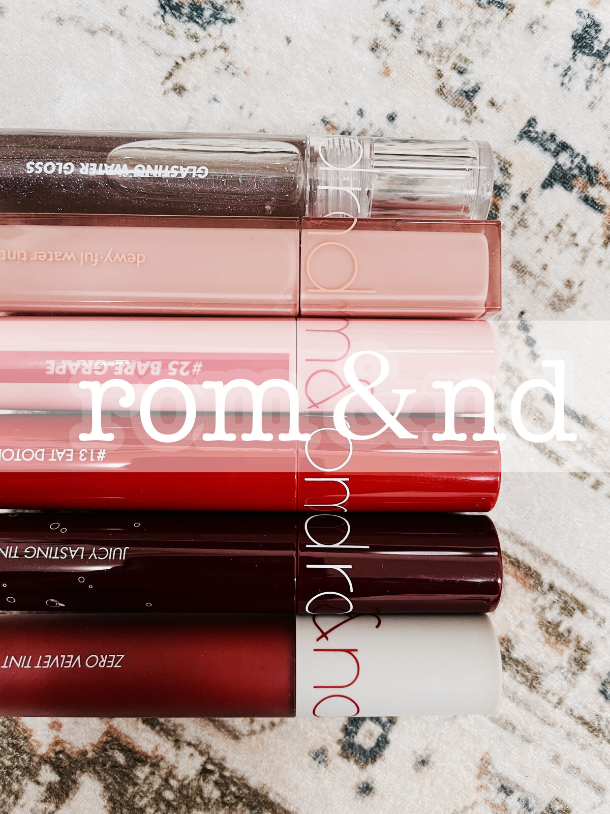 デュイフルウォーターティント/rom&nd/リップティントを使ったクチコミ（1枚目）