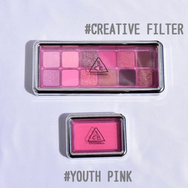 3CE NEW TAKE FACE BLUSHER  #YOUTH PINK/3CE/チークを使ったクチコミ（2枚目）