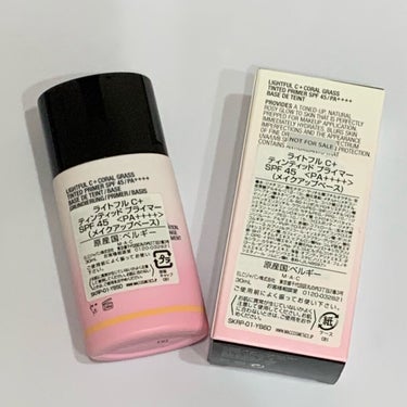 ライトフル Ｃ＋ティンティッド プライマーSPF45(PA++++)/M・A・C/化粧下地を使ったクチコミ（2枚目）