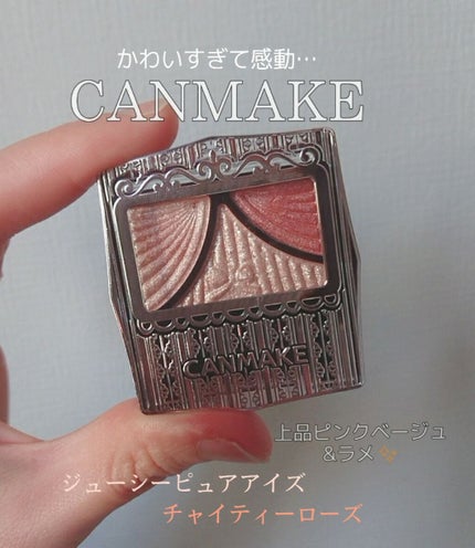 ジューシーピュアアイズ/キャンメイク/アイシャドウパレットを使ったクチコミ(1枚目)